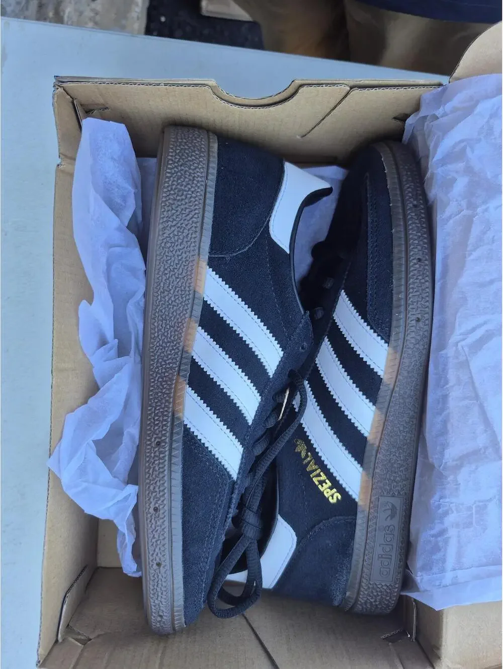Adidas Handball Spezial Black Gum Size mens 7 New in Box
